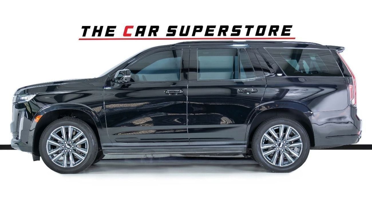 Cadillac Escalade Sport 6.2L AWD 7 Seats-GCC-Al Ghandi Warranty Until 2032-Service Contract Until 2027