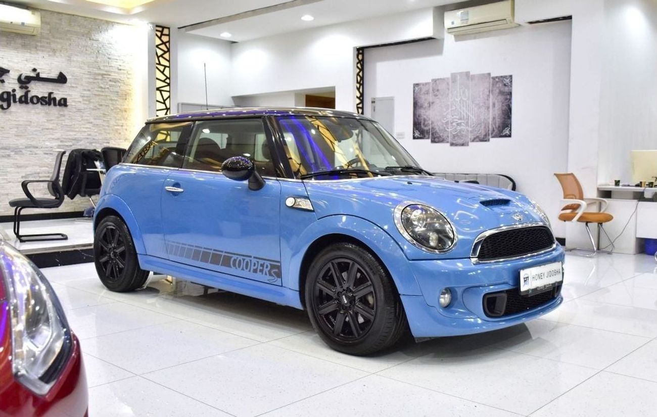 ميني كوبر إس EXCELLENT DEAL for our Mini Cooper S ( 2013 Model ) in Blue Color American Specs
