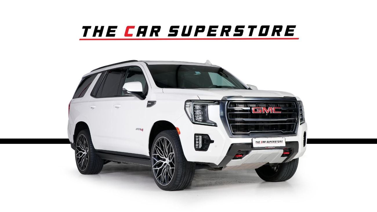 جي أم سي يوكون AT4- GCC-Al Ghandi warranty till 14/07/2026 - Full service history in Agency