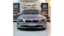BMW 645 EXCELLENT DEAL for our BMW 645Ci 2005 Model!! in Grey Color! Japanese Specs