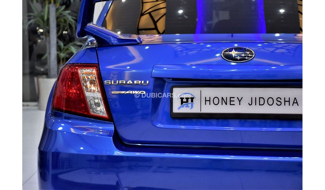 Subaru Impreza WRX EXCELLENT DEAL for our Subaru WRX STi AWD ( 2011 Model ) in Blue Color GCC Specs