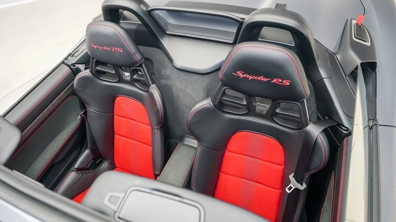 Porsche 718 Spyder RS UAE's Very Best Example | AED 8,522 Per Month