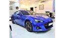 سوبارو BRZ AED 1,135 Per Month / 0% D.P | Subaru BRZ 2016 Model!! in Blue Color! GCC Specs