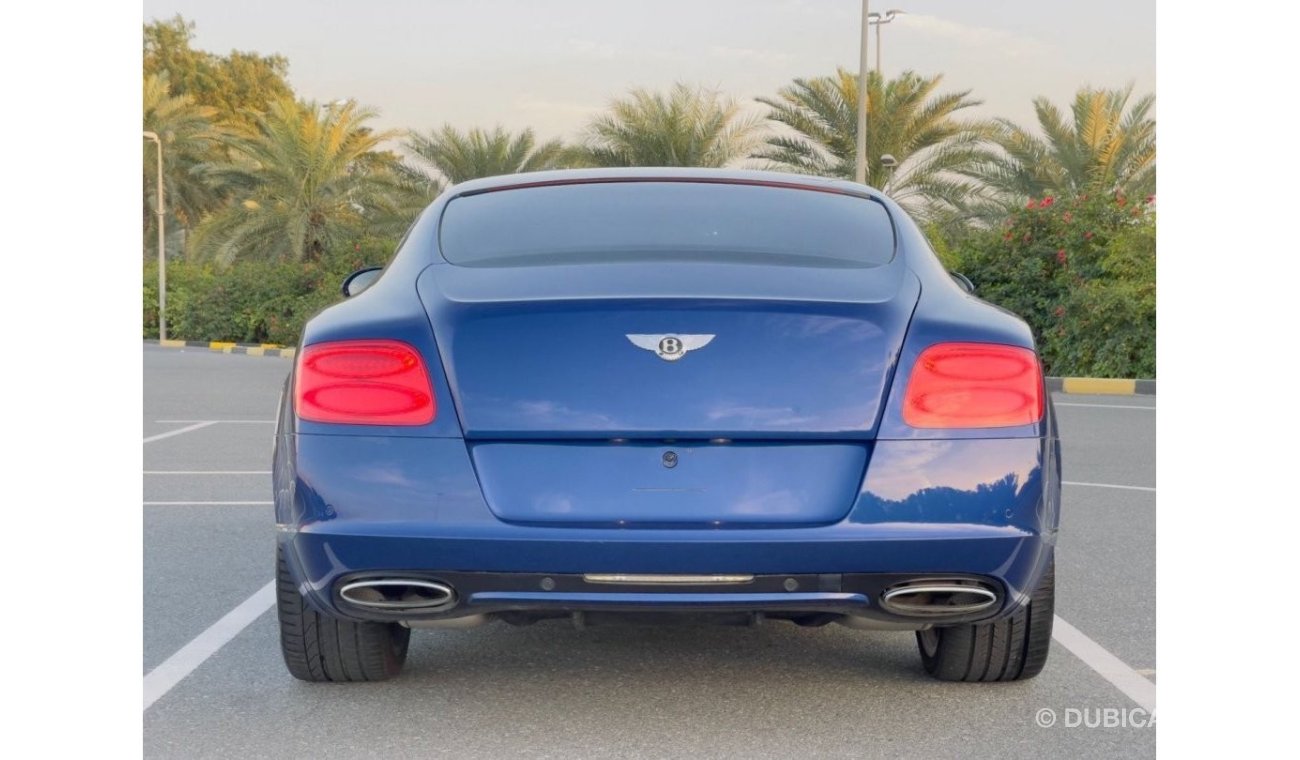Bentley Continental GT Bentley Continental GT GCC 2013 full option without accidents 12-cylinder automatic transmission