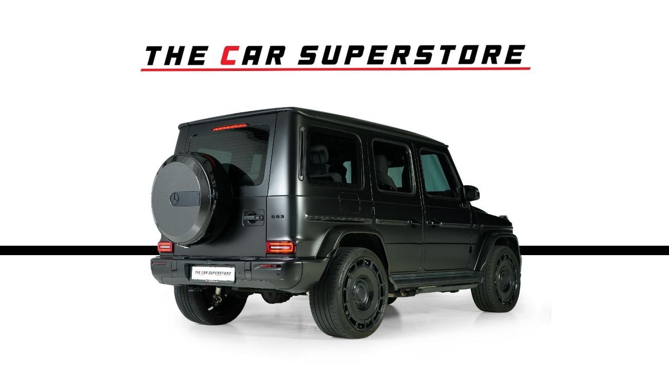 Mercedes Benz G63 AMG STD Full Carbon - GCC - Mercedes Service contract - High Spec Vehicle