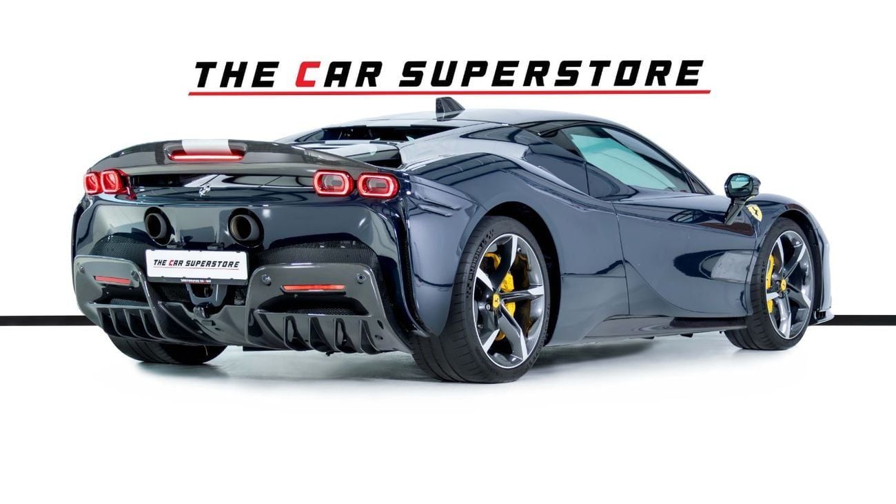 Ferrari SF90 Stradale Asseto Fiorano-Full Carbon Fiber Package-Racing Seats-4 Point Harnesses