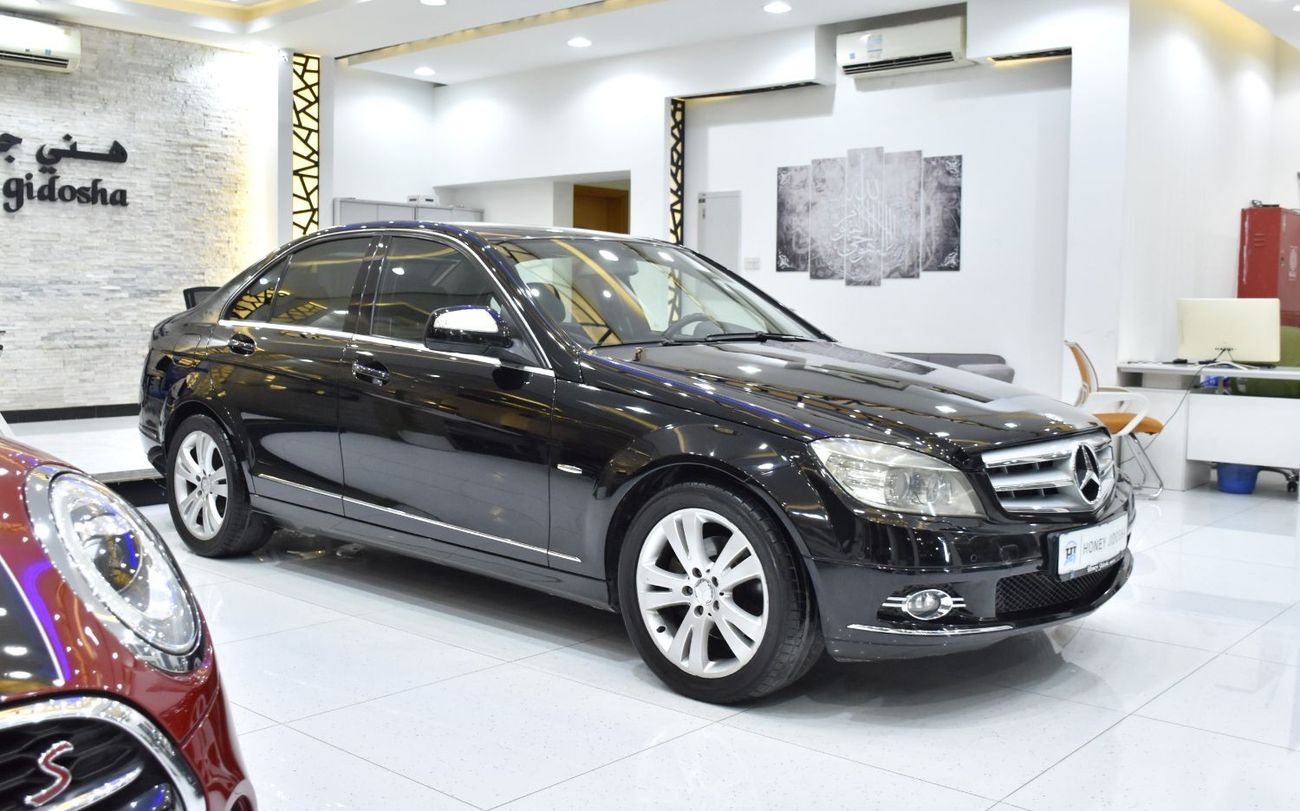 مرسيدس بنز C 230 EXCELLENT DEAL for our Mercedes Benz C230 ( 2008 Model ) in Black Color GCC Specs