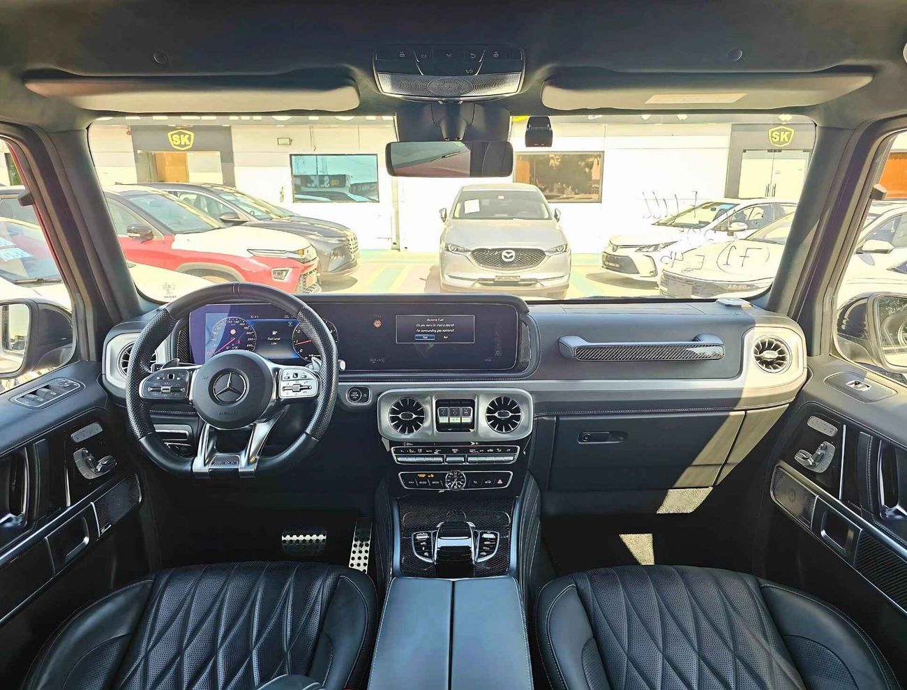مرسيدس بنز G 63 AMG BITURBO CARBON EDITION / JAPANESE SPECS / NON ACCIDENT / 7096 MONTHLY / LOT# 22936
