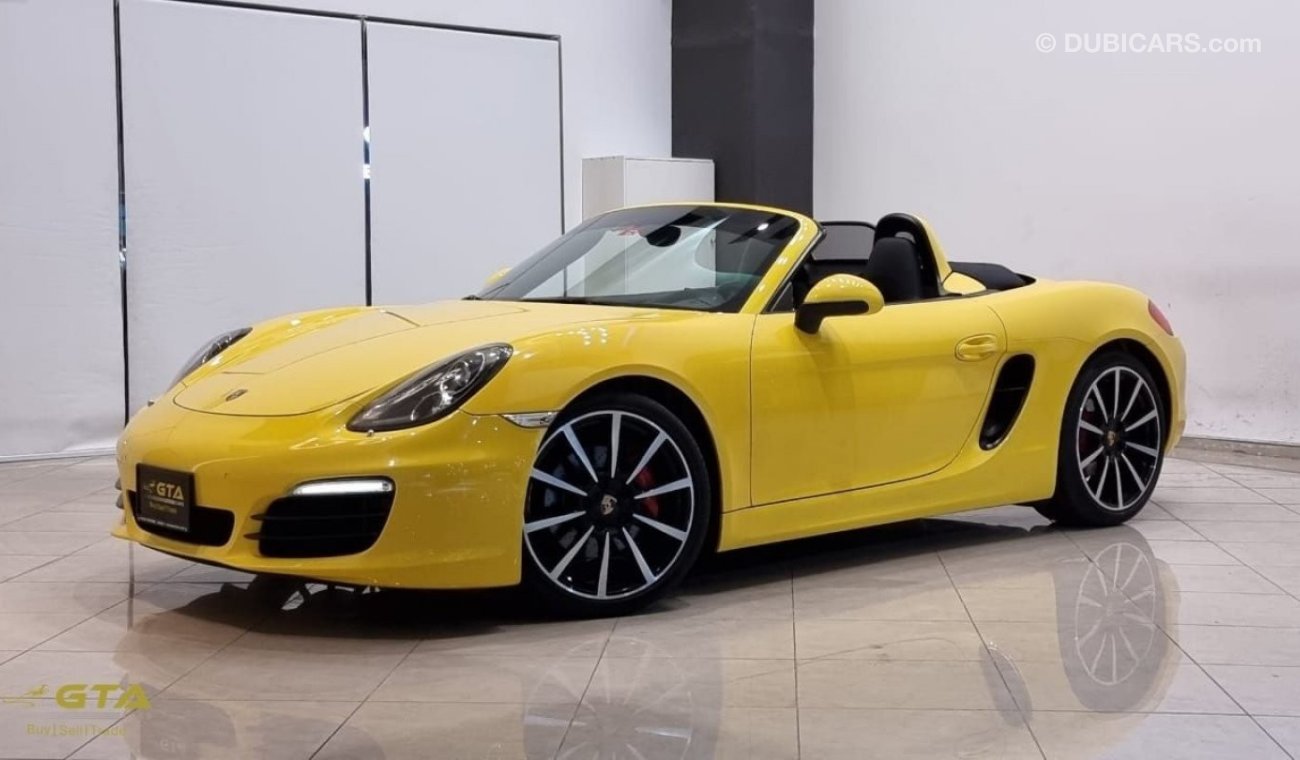 بورش بوكستر أس 2013 Porsche Boxter S, Porsche Warranty, Full Service History, GCC