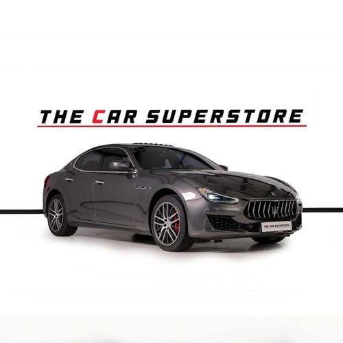 Maserati Ghibli S Q4 3.0L (410 HP) Special Color-2-Exclusive Leather Inerior-Active Sports Exhaust System