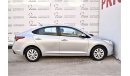 Hyundai Accent AED 1076 PM | 1.6L GL GCC DEALER WARRANTY