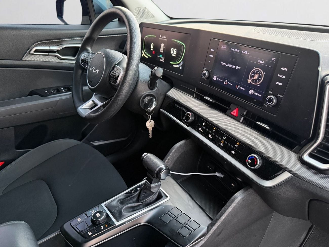 كيا سبورتيج EX 1.6L AED 1,072 P.M | 0% DOWN PAYMENT | KIA SPORTAGE EX | 1.6T | 2023 | GCC SPECS