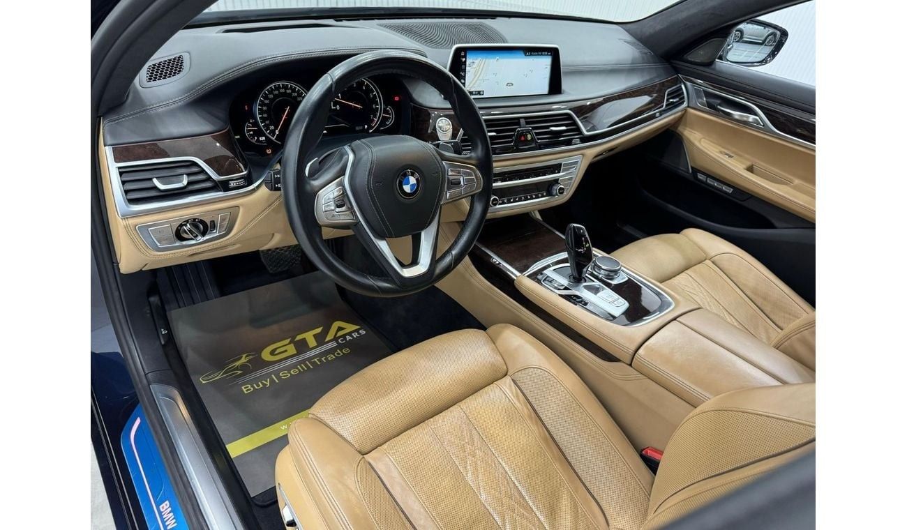 بي أم دبليو 740Li Std 3.0L 2016 BMW 740Li, Full BMW Service History, Fully Loaded, Very Low Kms, GCC