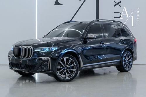 BMW X7 M50i 4.4L (530 HP) 2022 BMW X7, Comes with Warranty, Service Contract Full Service History, GCC Spec