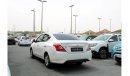 Nissan Sunny SV ACCIDENTS FREE - GCC - ORIGINAL PAINT - PERFECT CONDITION INSIDE OUT