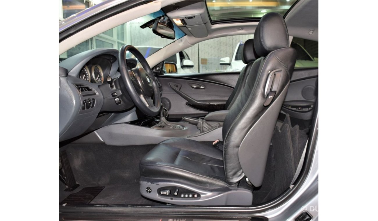 BMW 645 EXCELLENT DEAL for our BMW 645Ci 2005 Model!! in Grey Color! Japanese Specs