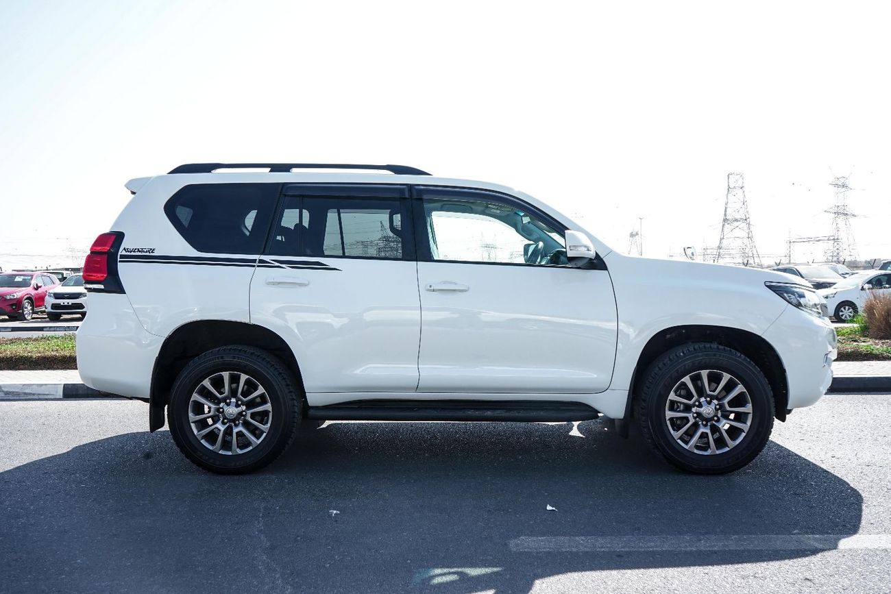 تويوتا برادو The 2021 Toyota Land Cruiser Prado is a rugged yet refined mid-size SUV known for its legendary reli