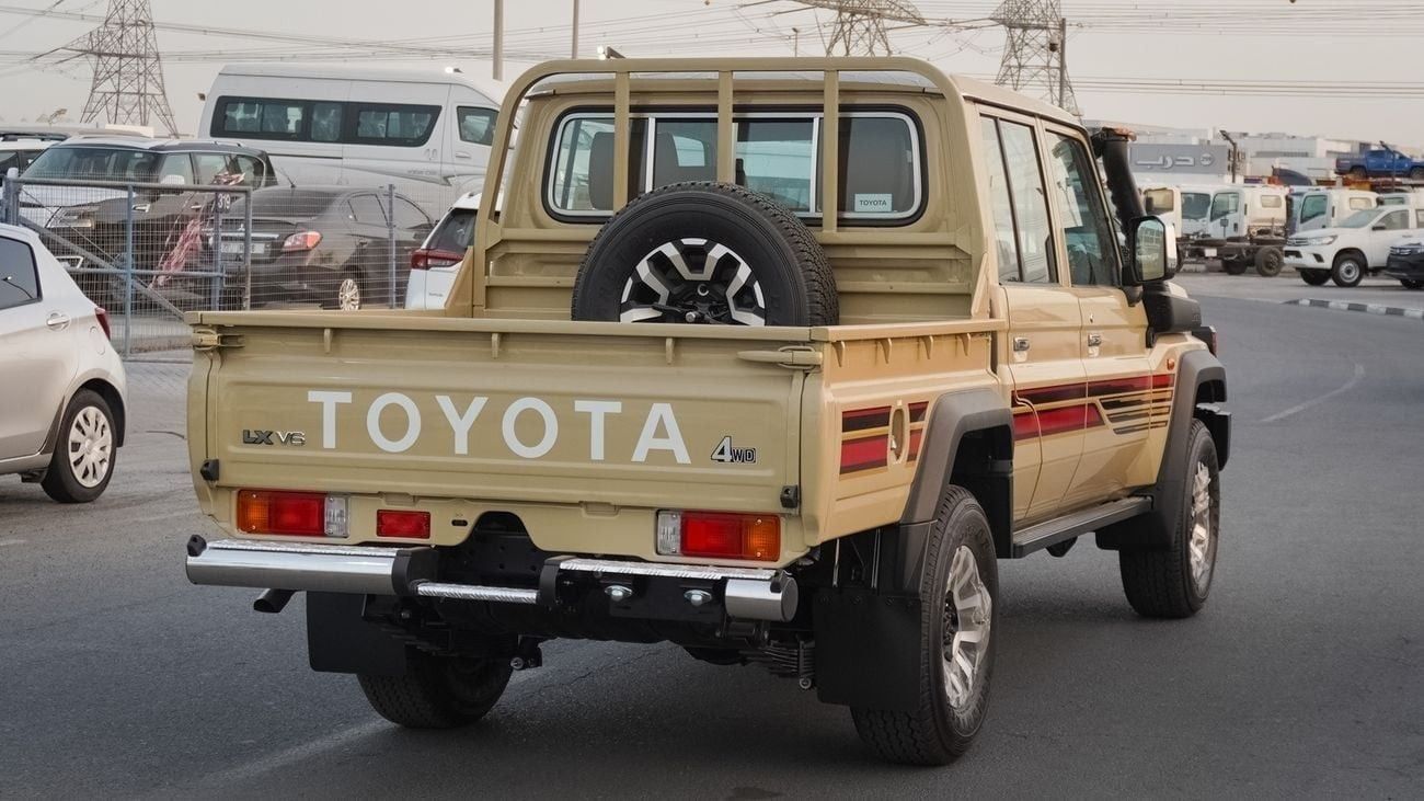 تويوتا لاند كروزر بيك آب TOYOTA LC79 PICKUP D/C LX-Z1 4.0L PETROL V6 A/T FULL OPTION 2025 MODEL