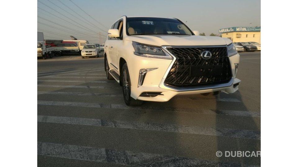 Lexus Lx 570 Left Hand Drive Facelifted To 2018 Trd Sports Design Exterior And Interior Perfect Condition Rim 22 For Sale Aed 130 000