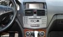 Mercedes-Benz C 300 2009 model, red color, number one, panorama, leather, cruise control, sensor wheels, in excellent co