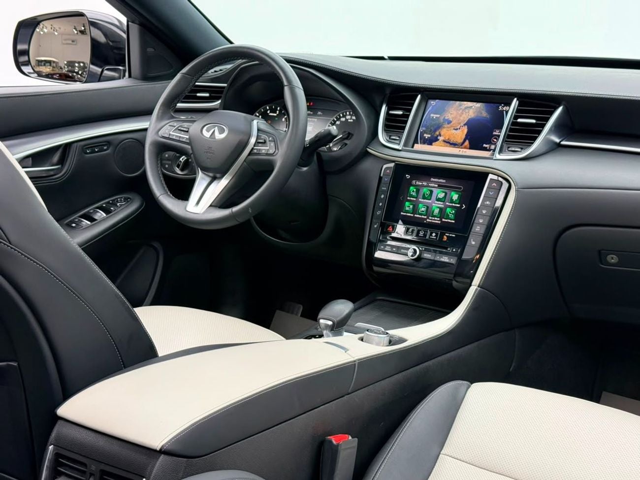 Infiniti QX55 LUXE 2022 Infiniti QX55, Auto Guard Warranty, Full Infiniti Service History, GCC Specs