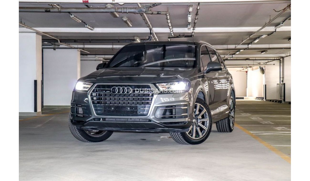 أودي Q7 Audi Q7 2016 GCC under Agency Warranty with Zero Down-Payment.