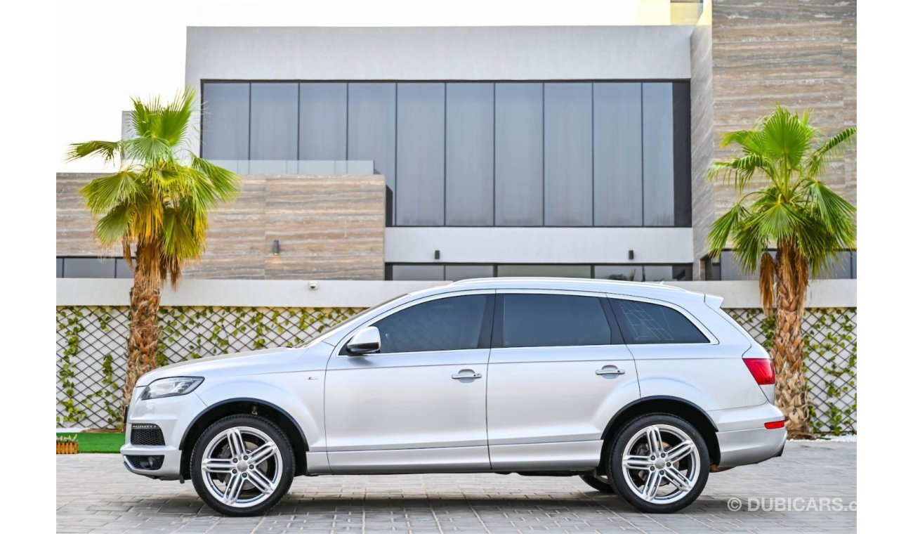 Audi Q7 | 1,645 P.M | S-Line | 0% Downpayment | Exceptional Condition!