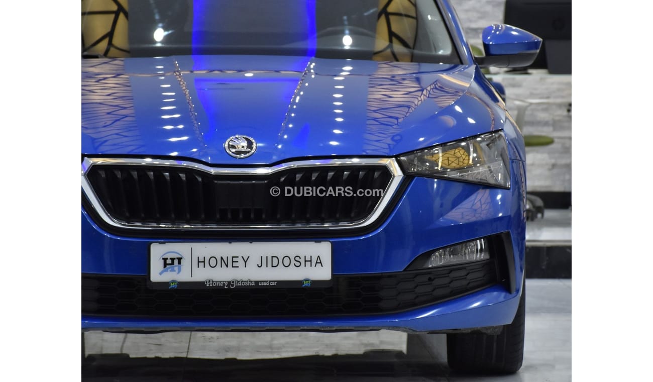 Skoda Scala EXCELLENT DEAL for our Skoda Scala ( 2021 Model ) in Blue Color GCC Specs