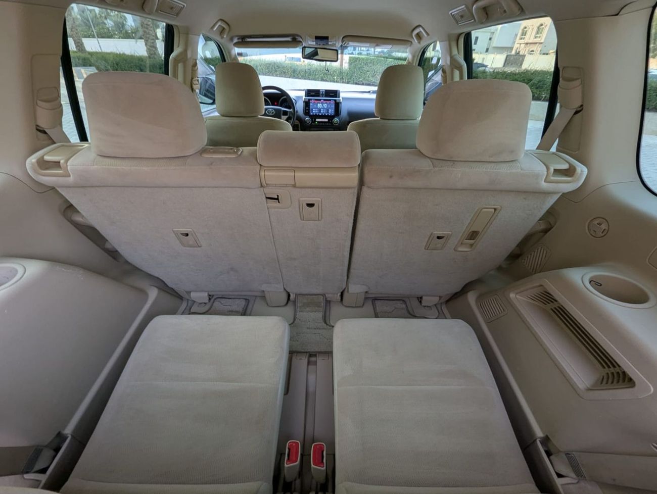 تويوتا برادو Toyota Prado 2016 white LHD 4-cylinder 2.7L Gcc specs