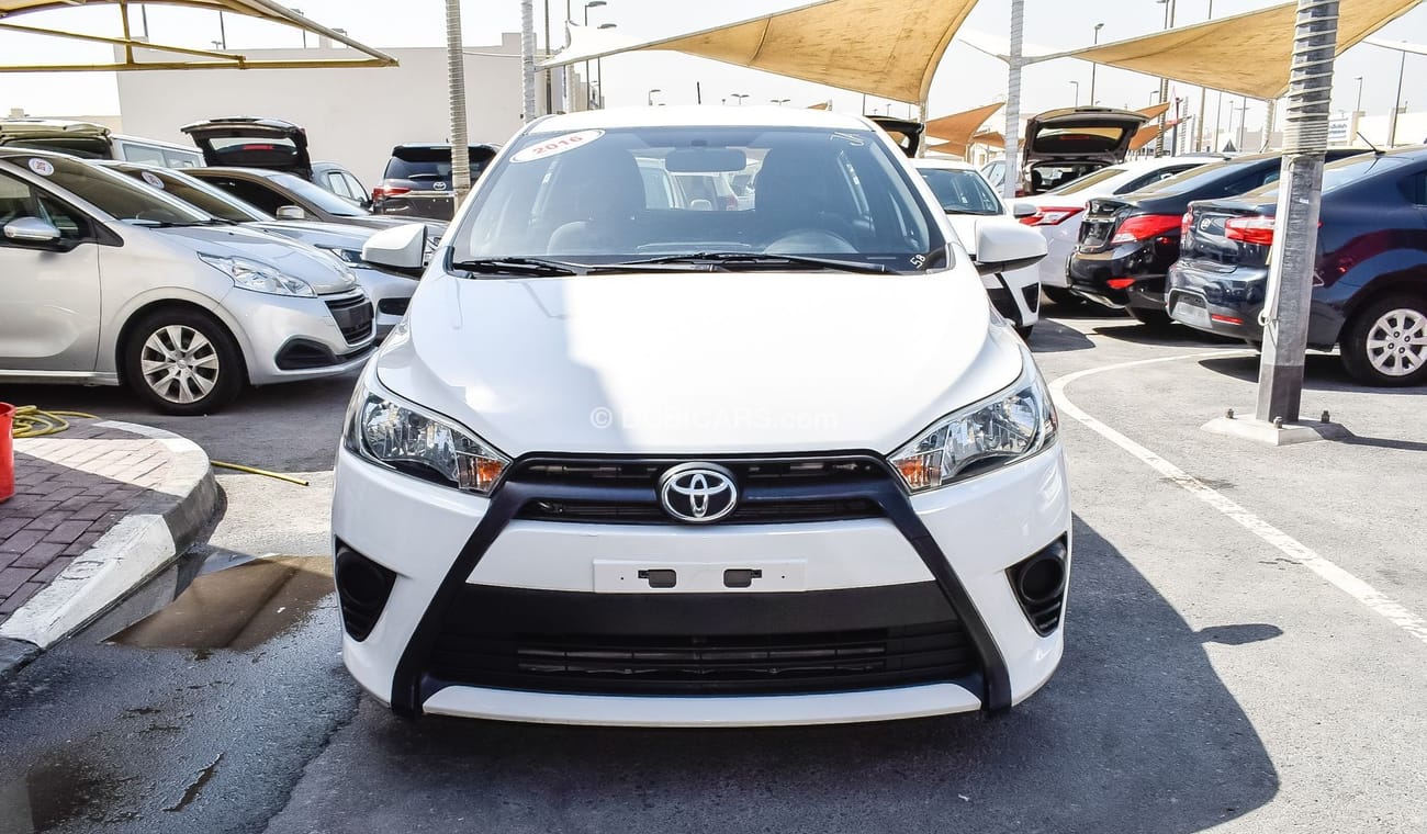 تويوتا يارس خليجي بدون حوادث بدون صبغ 2016