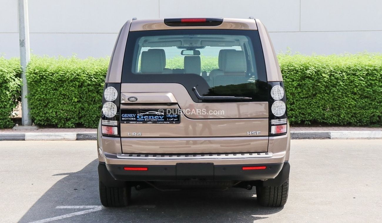 Land Rover Discovery LR4 GCC FULL OPTION