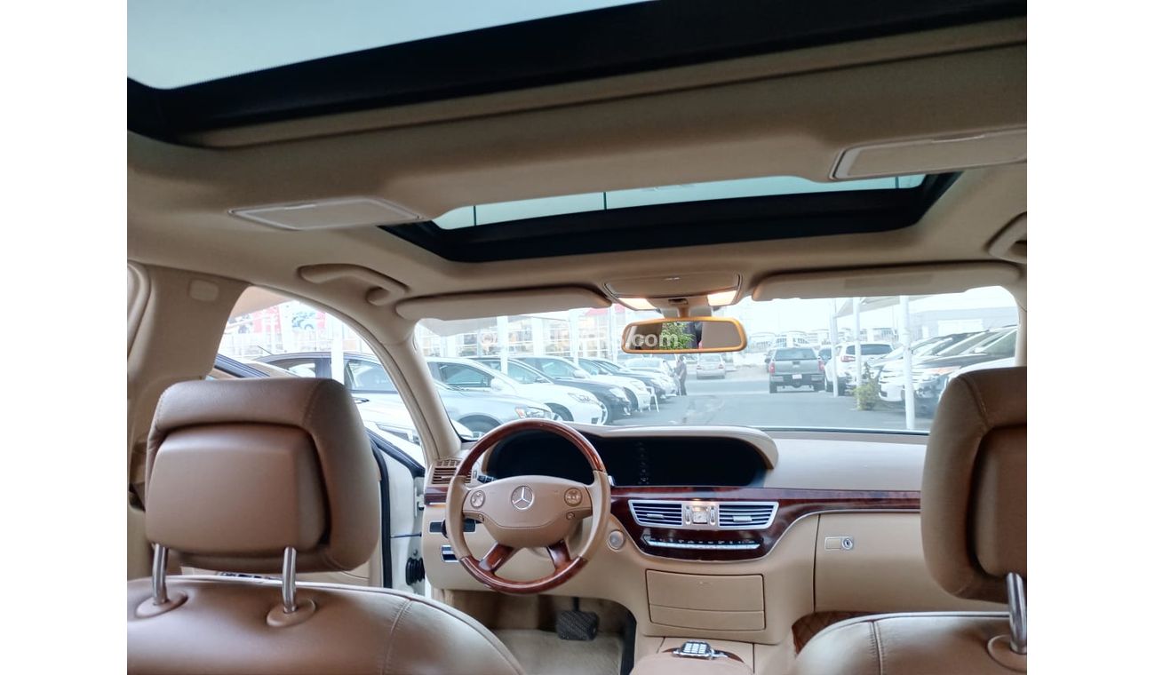 مرسيدس بنز S 350 كت AMG خليجى بانوراما - أبواب شفط -بصمة - رنجات - حساسات كاميرا شاشة بحالة ممتازة