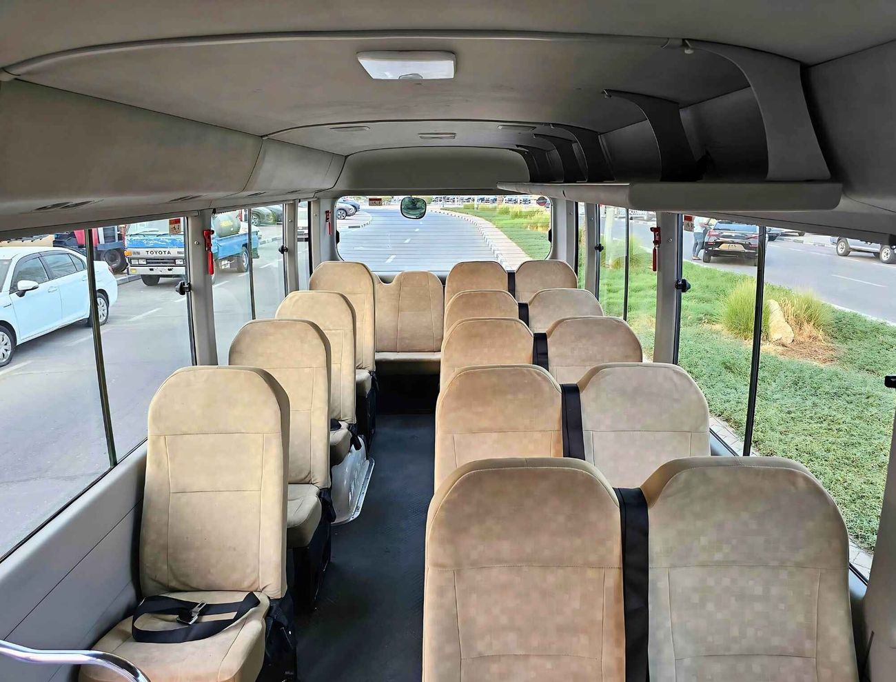 تويوتا كوستر DIESEL/ V6 1HZ ENGINE/ 23 SEATER/ LOW MILEAGE/ EXPORT ONLY / LOT# 6001217