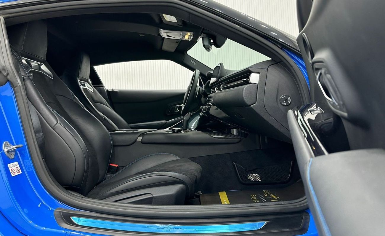 تويوتا سوبرا 2021 Toyota Supra GR Blue Edition, Nov 2026 Toyota Warranty, Low Kms, GCC