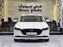Mazda 3 EXCELLENT DEAL for our Mazda 3 ( 2023 Model ) in White Color GCC Specs