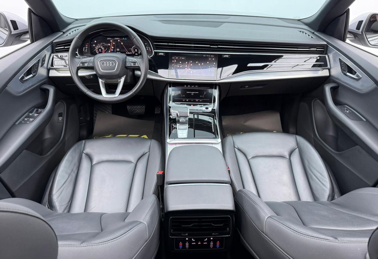 أودي Q8 55 TFSI quattro S-Line 3.0L (340 HP) 2020 Audi Q8 55 TFSI Quattro S-Line, Warranty, Full Audi Servic