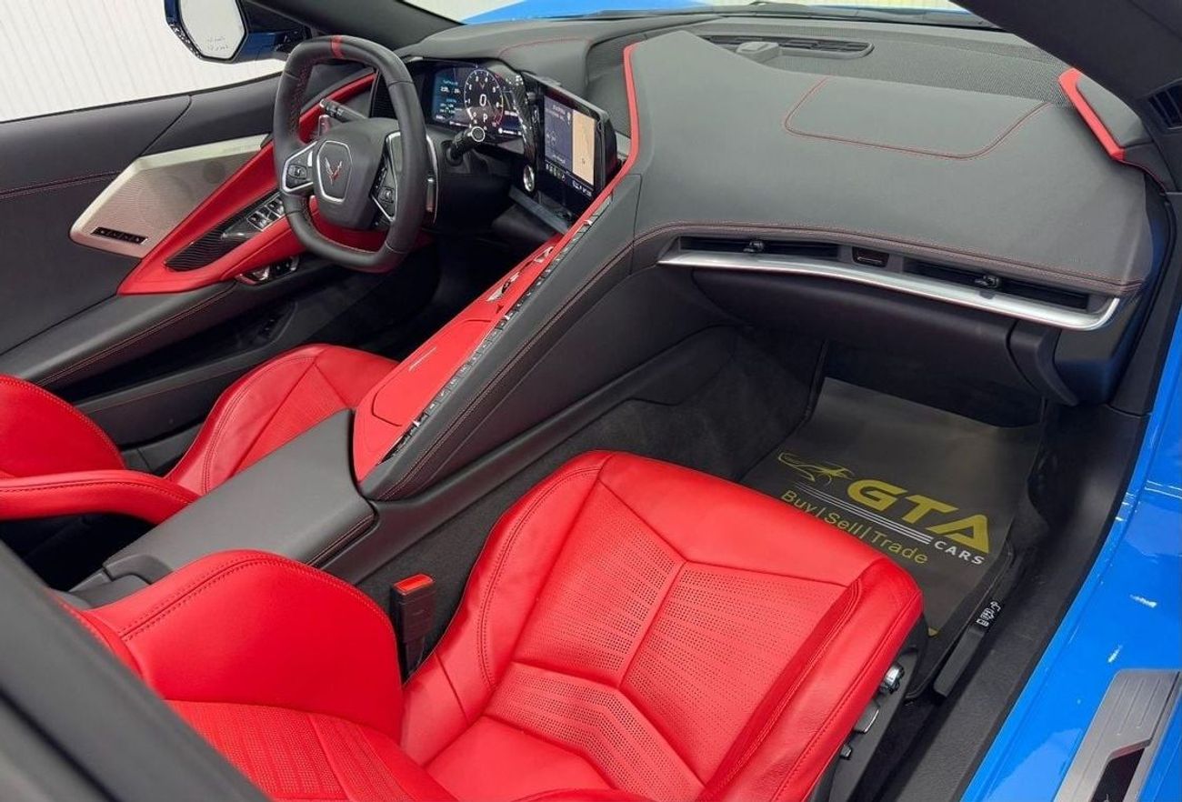 شيفروليه كورفت 3LT C8 6.2L (495 HP) Convertible 2022 Chevrolet Corvette C8 3LT Convertible, Mar 2025 Chevrolet Warr