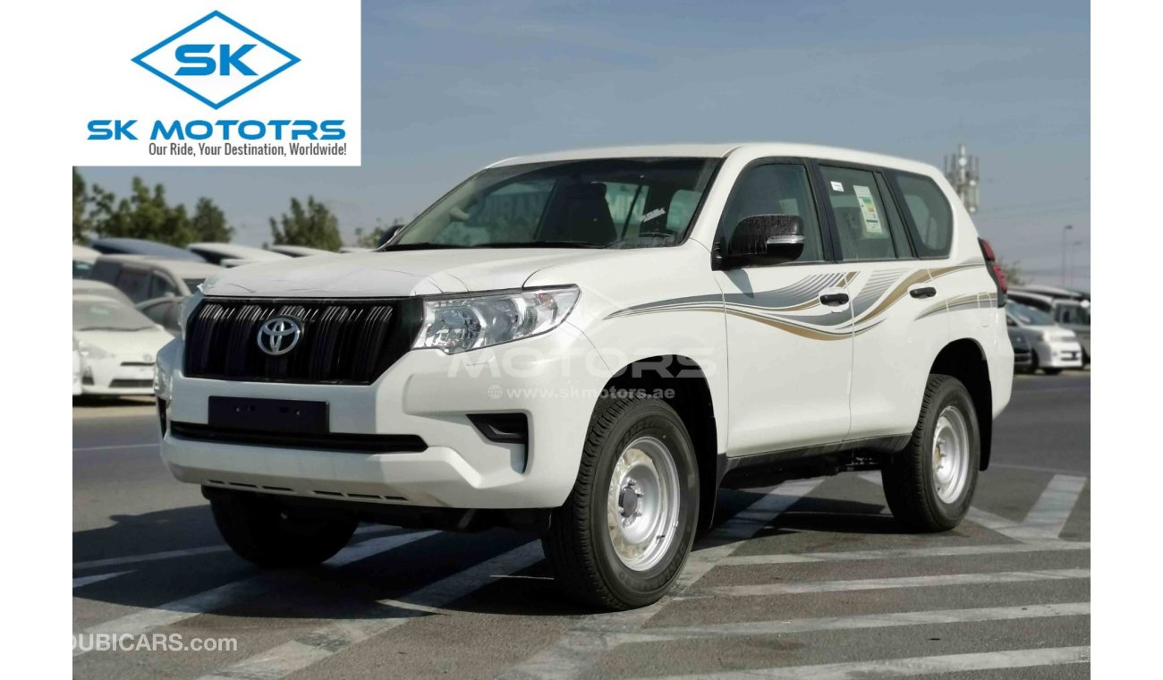 Toyota Prado TX 2.7L Petrol, Back trye, 17" Tyre, Sunroof, Cool Box   (CODE # LCTX01)