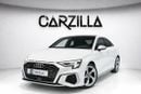 Audi S3 TFSI quattro 2.0L Sedan AED 2,742 / Monthly l 0% Down Payment l S3 l Fully Loaded