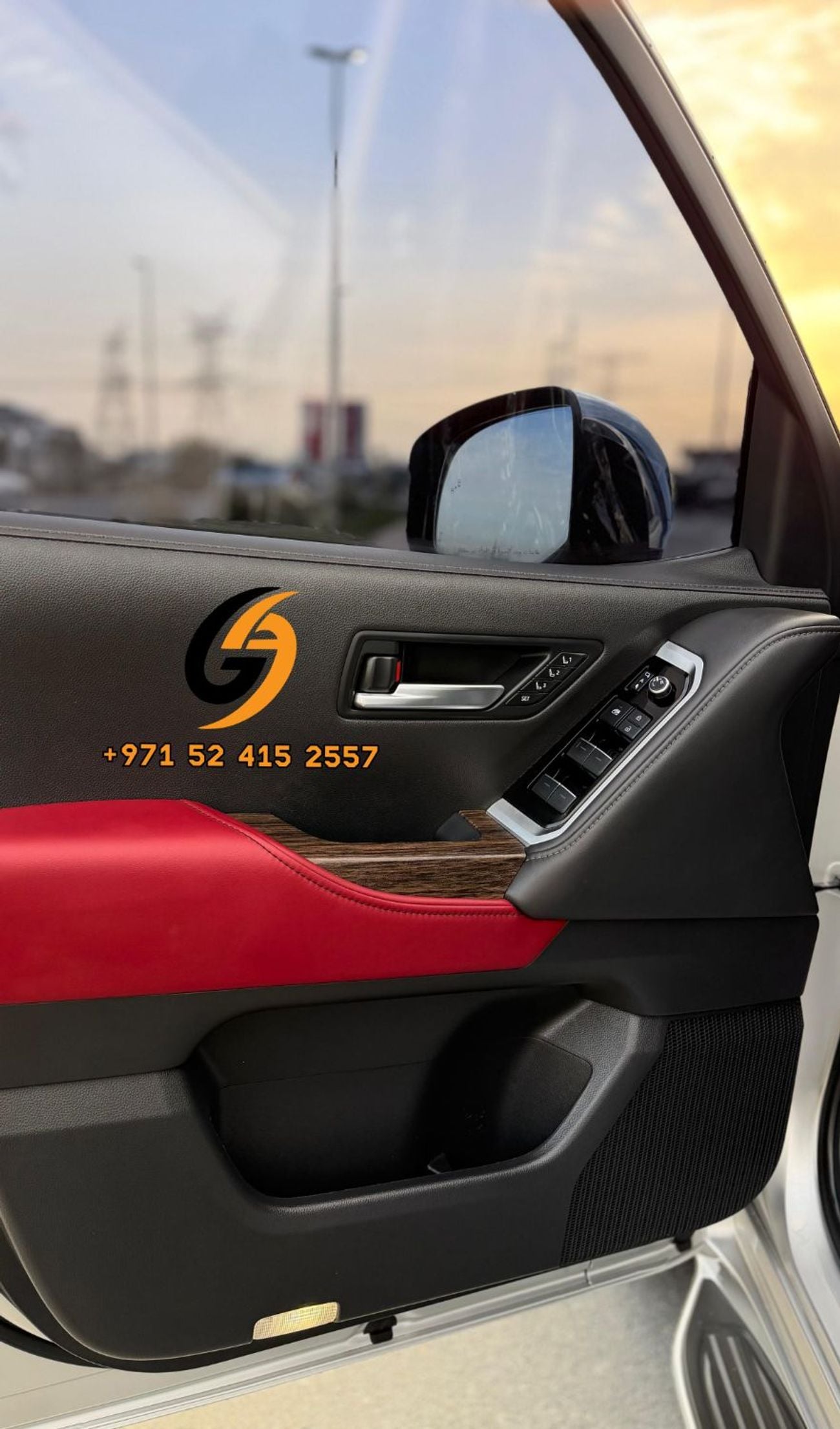 تويوتا لاند كروزر 2024 Model VXR TWIN TURBO 3,5L ENGINE FULL OPTION RED AND BLACK INTERIOR INSIDE VERY CLEAN AND PERFE