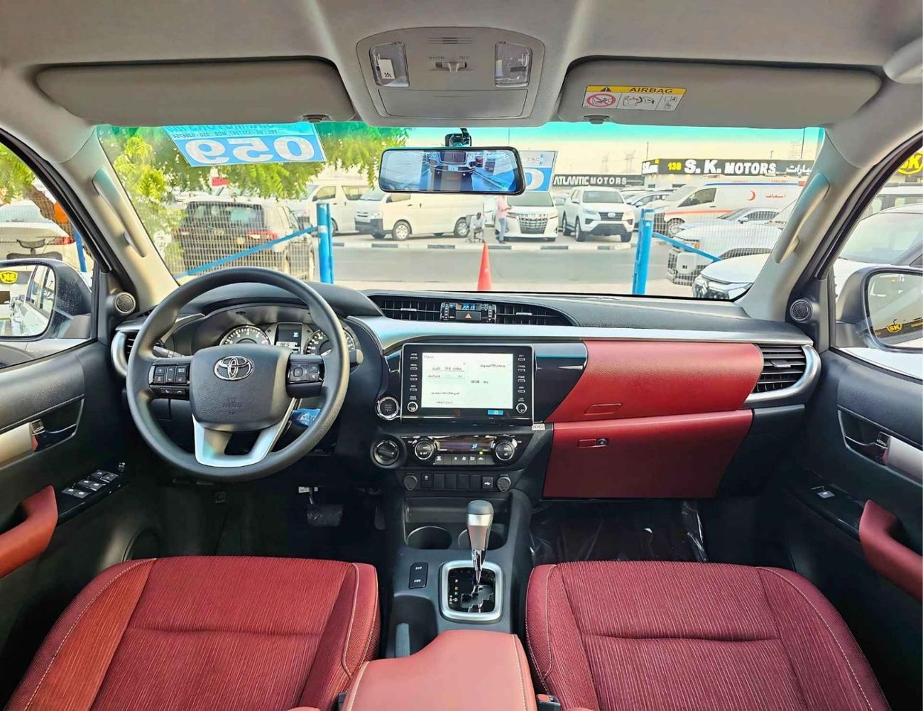 تويوتا هيلوكس SR5 GLXS-V EXL WIDE BODY / 2.7L PETROL A/T / FR&RR CHROME BUMPERS / (CODE#GLXS-V)