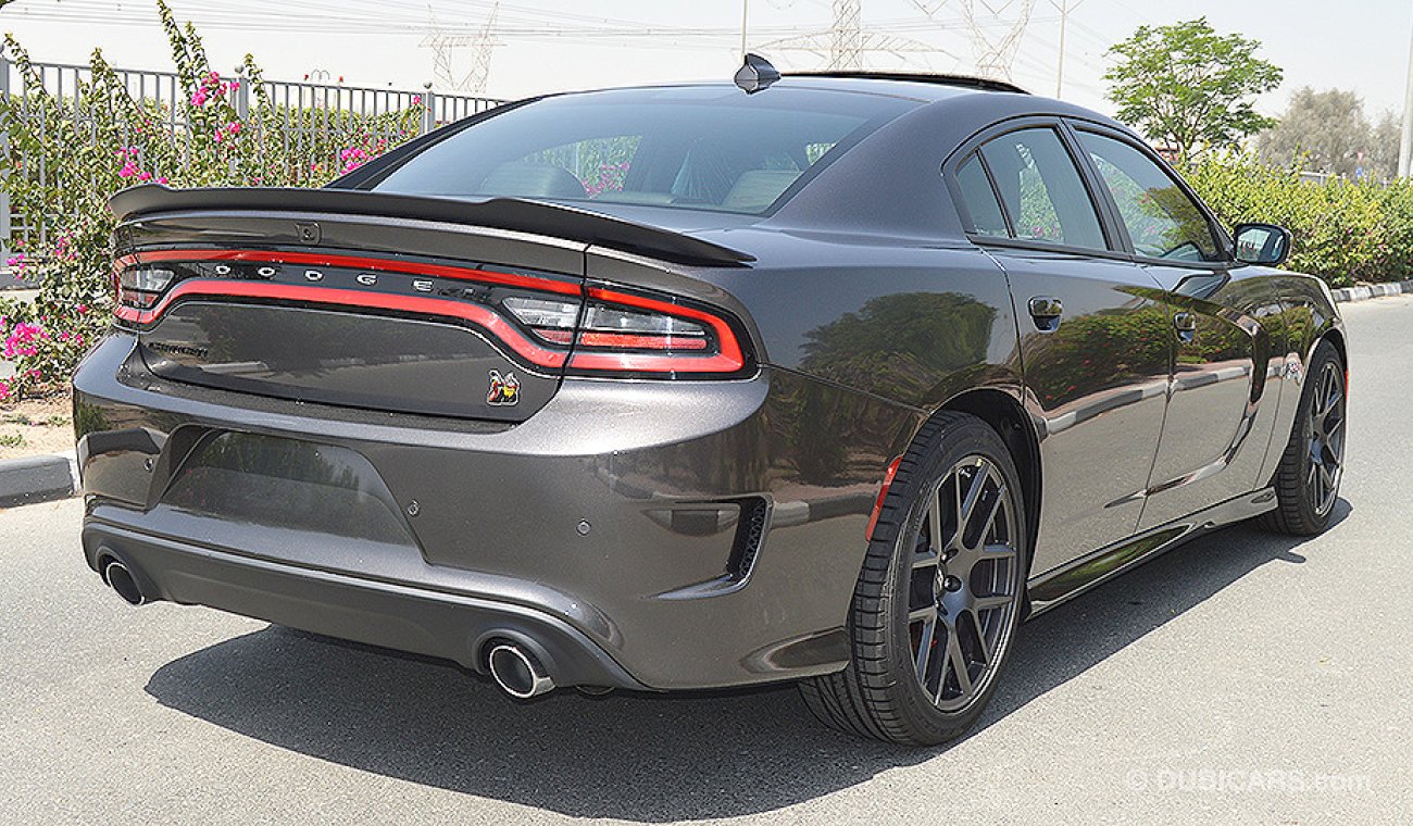 Dodge Charger 2019 Scatpack SRT, 6.4L V8 GCC, 0km with 3 Years or 100,000km Warranty