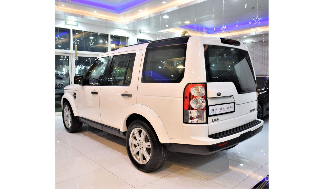 لاند روفر LR4 Land Rover LR4 HSE 2011 Model!! in White Color! GCC Specs