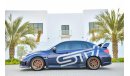 سوبارو امبريزا WRX STI- GCC - AED 1,658 Per Month - 0% Down Payment