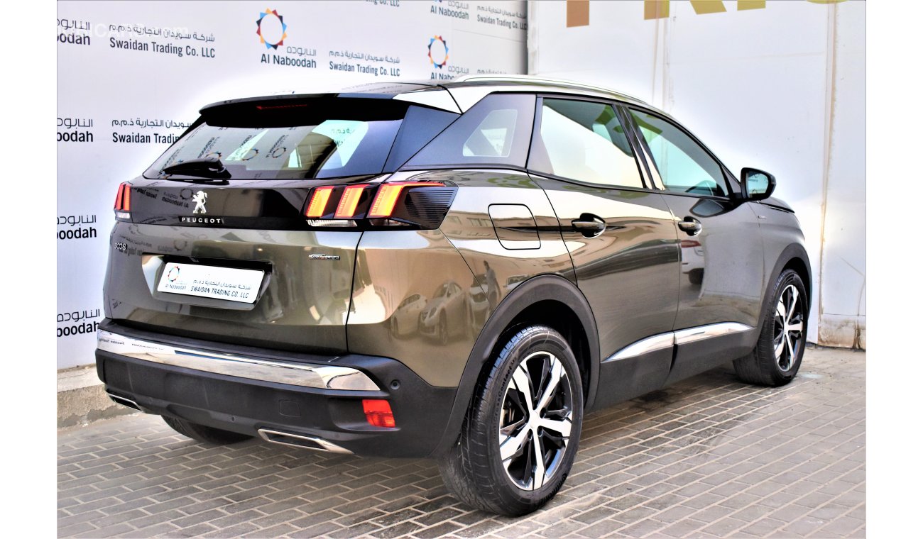 Peugeot 3008 1.6L GT LINE 2018 GCC AGENCY WARRANTY UP TO 2023 OR 100,000KM