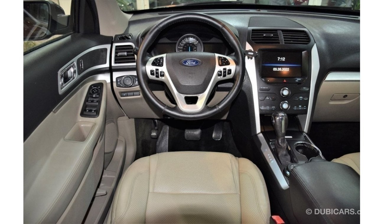 Ford Explorer EXCELLENT DEAL for our Ford Explorer XLT 4WD ( 2015 Model! ) in Brown Color! GCC Spe