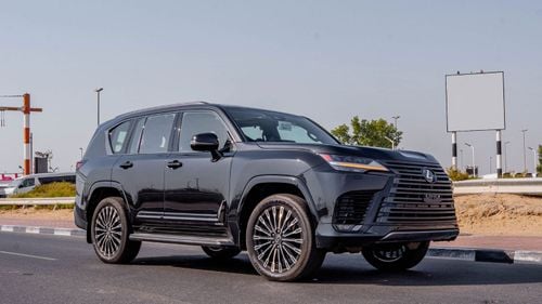لكزس LX 600 VIP لكزس LX600 KURO موديل 2026، محرك بنزين سعة 3.5 لتر، ناقل حركة أوتوماتيكي (إصدار أسود)