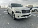 إنفينيتي QX80 Infiniti QX80 GCC 8 cylinder 4.4 full Option full service history aqency
