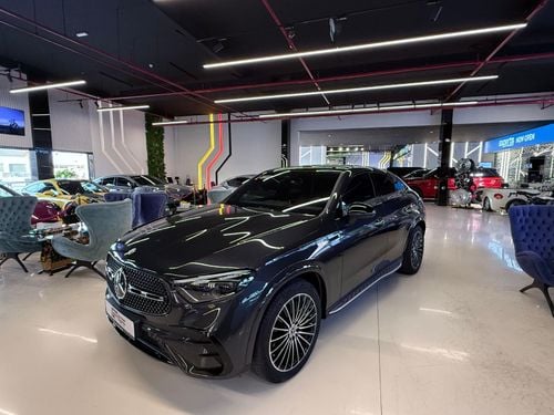 Mercedes-Benz GLC Coupe 200 4MATIC 0% Down-payment | AED 5,000 P/M | 2024 GLC200 Coupe | AMG Package | Warranty and Service cont
