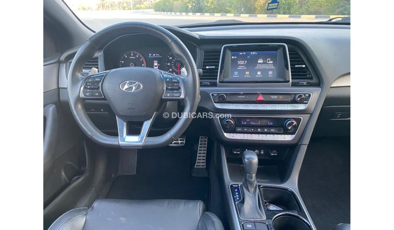 هيونداي سوناتا Hyundai Sonata Sport 2018 2.4L V4 US Full Options - Perfect Condition